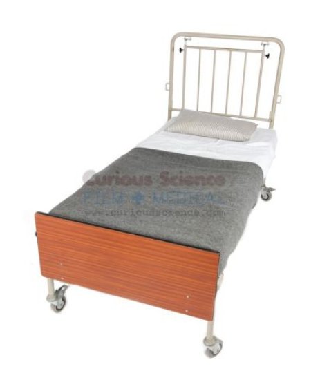 1960s Hospital Bed With Mattress (Linen Priced Separately)	