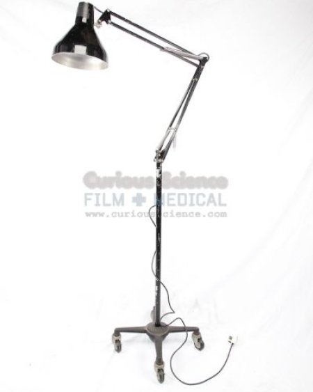 Period Medical Lamp on Stand