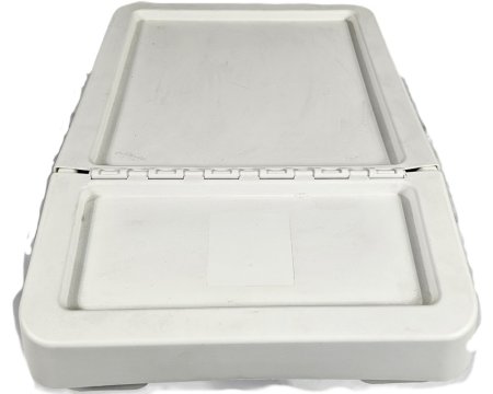White Large Container With Lid