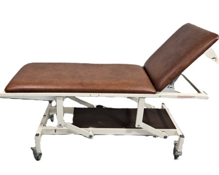 Brown Examination Couch Hydraulic 