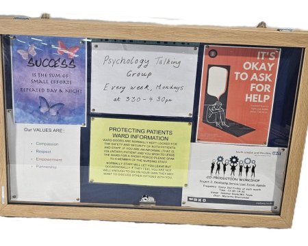 Wall Mounted Notice Board