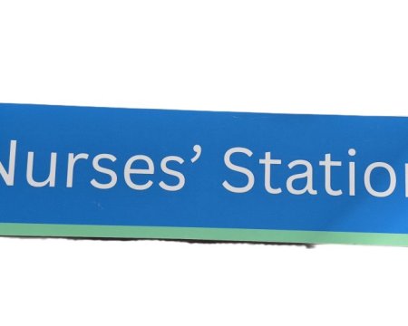 Nurses Station Medium Size Sign