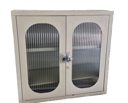 Desk Top Or Wall Mounted Small Cabinet Cream