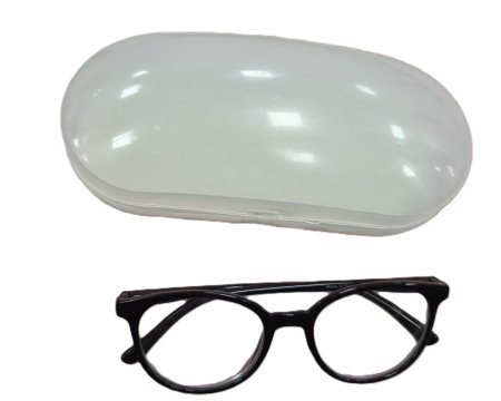 Glasses with case
