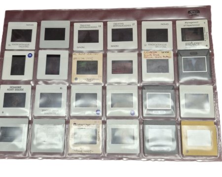 Projector Slide Sheet