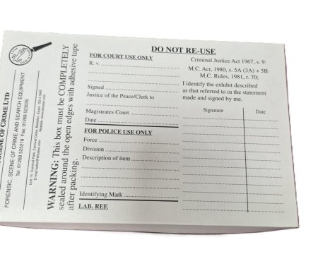 Forensic Evidence Box