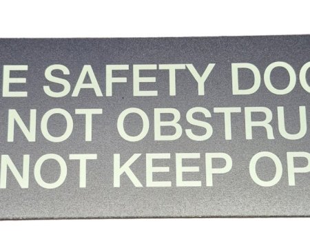 Fire Safety Small Sign