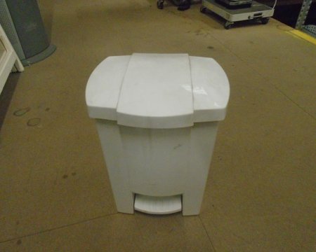 Domestic white bins 