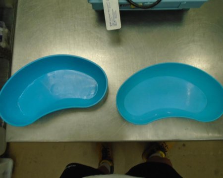 Paper Mache / kidney Dishes, sick Trays x 12