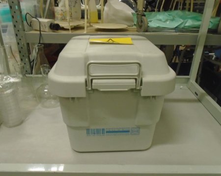 White storage box 