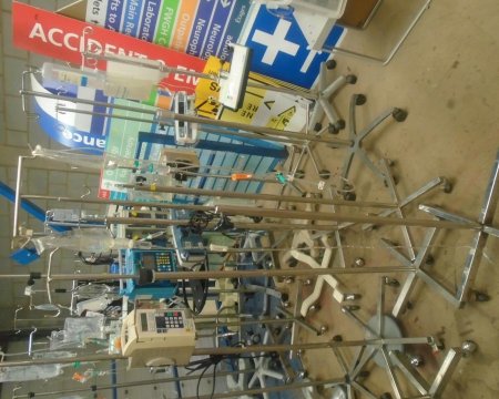 Dripstands with IV Bags