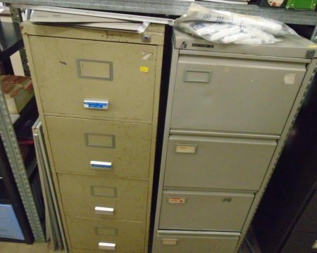 Large filling cabinets 