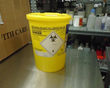 Sharps Bin Yellow