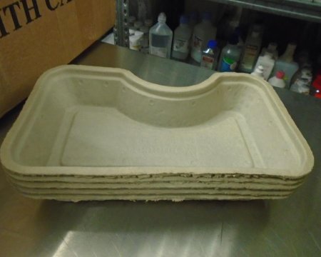 Paper Mache Kidney Dishes