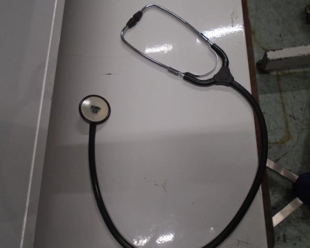 Black stethoscope standard