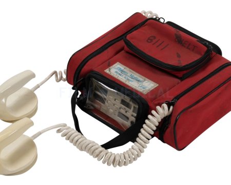 Cased Defibrillator With Paddles
