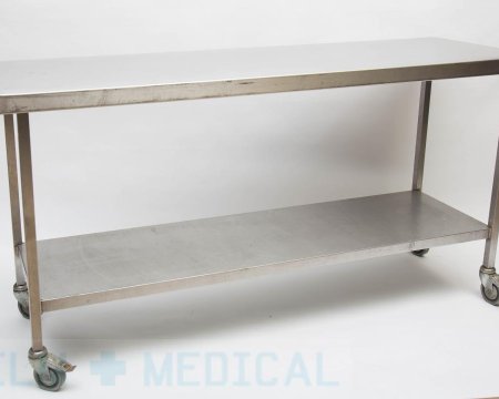 Laboratory Table On Wheels 