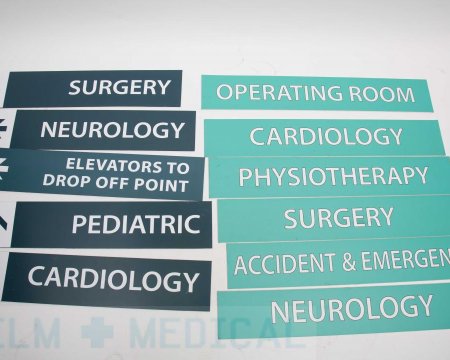 Hospital Signage Priced Individually