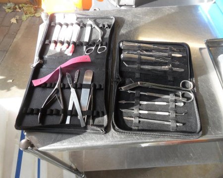 cased forcep kit