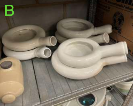 Bedpan period ceramic