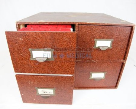 Medical Notes Filing Cabinet