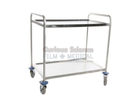 Hospital Trolley in Stainless Steel