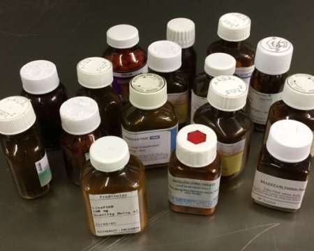 Brown pill bottles (priced individually)