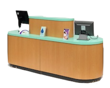 Hospital Reception Desk