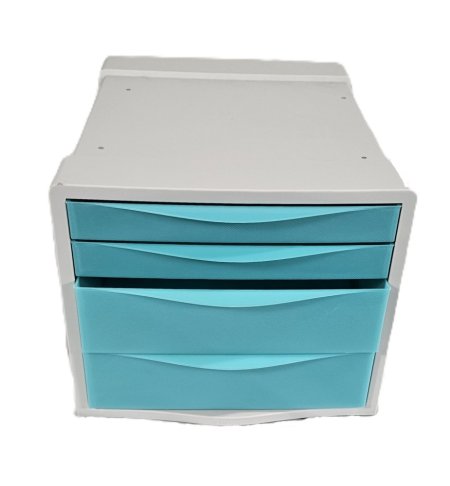 Green Desk Top Drawer Unit