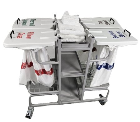 Janitors Linen Trolley With Bags Only