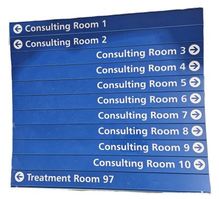 Metal Consulting Sign