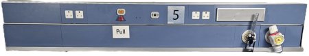 Blue Over Bed Panel