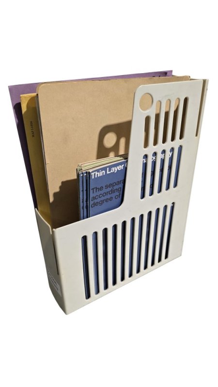 Cream File Holder
