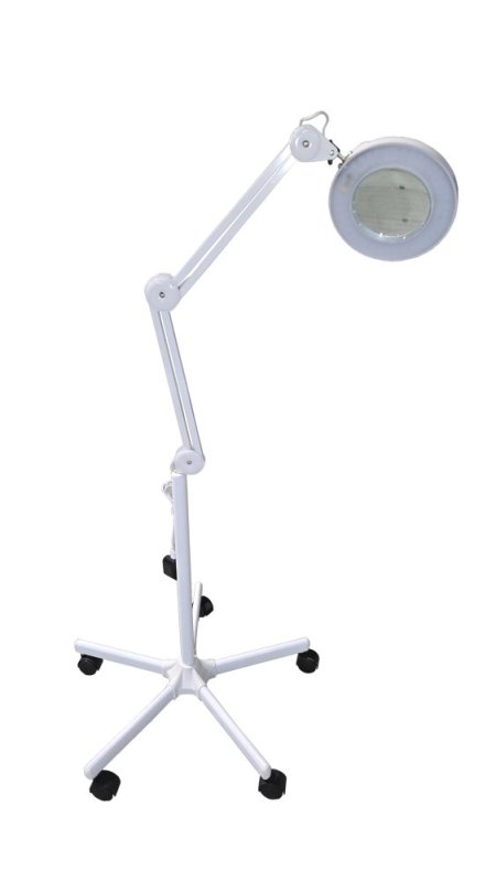 Magnifier Light On Stand with detachable plug