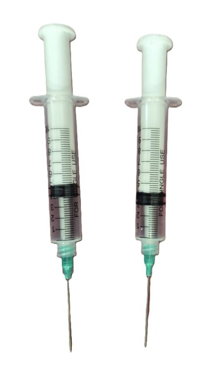 Retractable Syringe (Green Top) Priced Individually 10ml