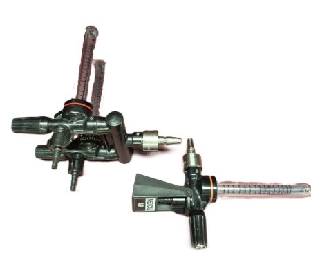 Gas Connections For Medi Rails With Tubing
