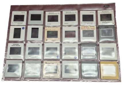 Projector Slide Sheet