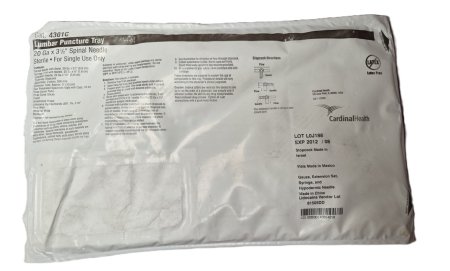 Lumbar Puncture Tray (unopened packets)