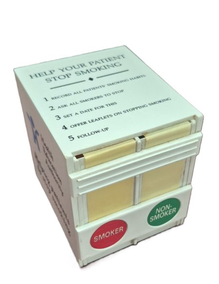 Small Stop Smoking Box (Desk Top)