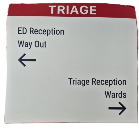 Triage Medium Sign