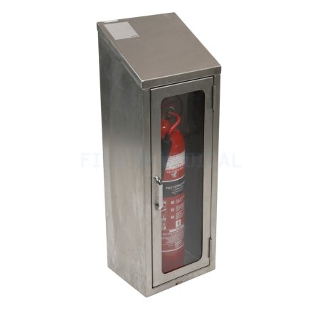 Fire Extinguisher In Metal Case 