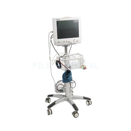 Heart Monitor With Stand finger probe, blood pressure cuff, Simulator