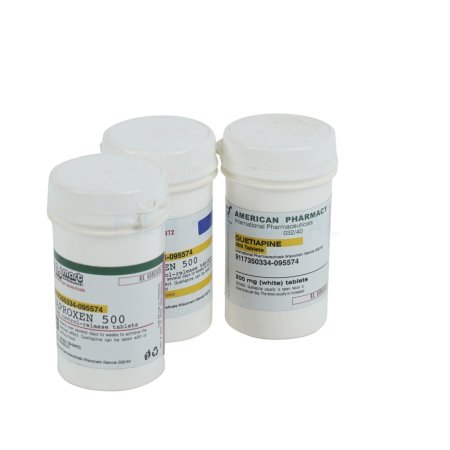 Pill Bottles White Priced Individually 