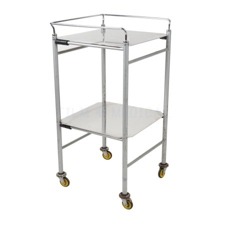 Square Metal Trolley With Rail