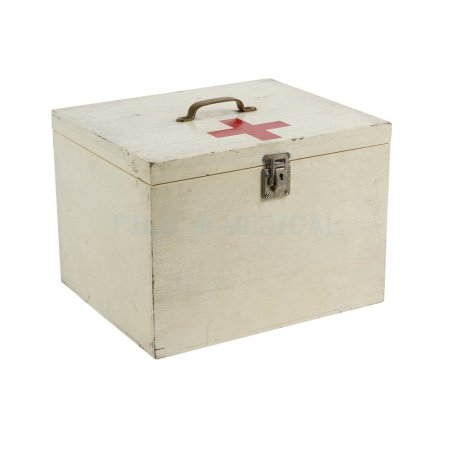 Wooden First Aid Box