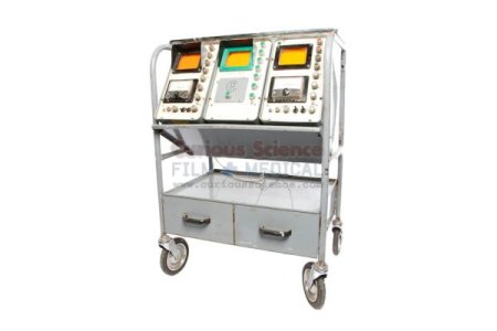Triple Cardiorater on Trolley