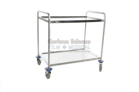 Hospital Trolley in Stainless Steel